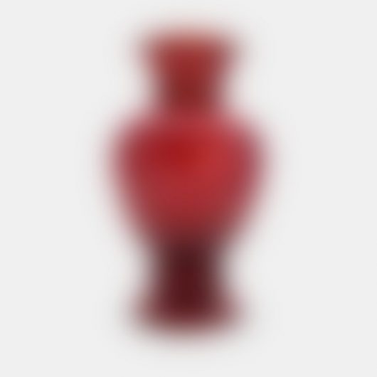 Red Vase